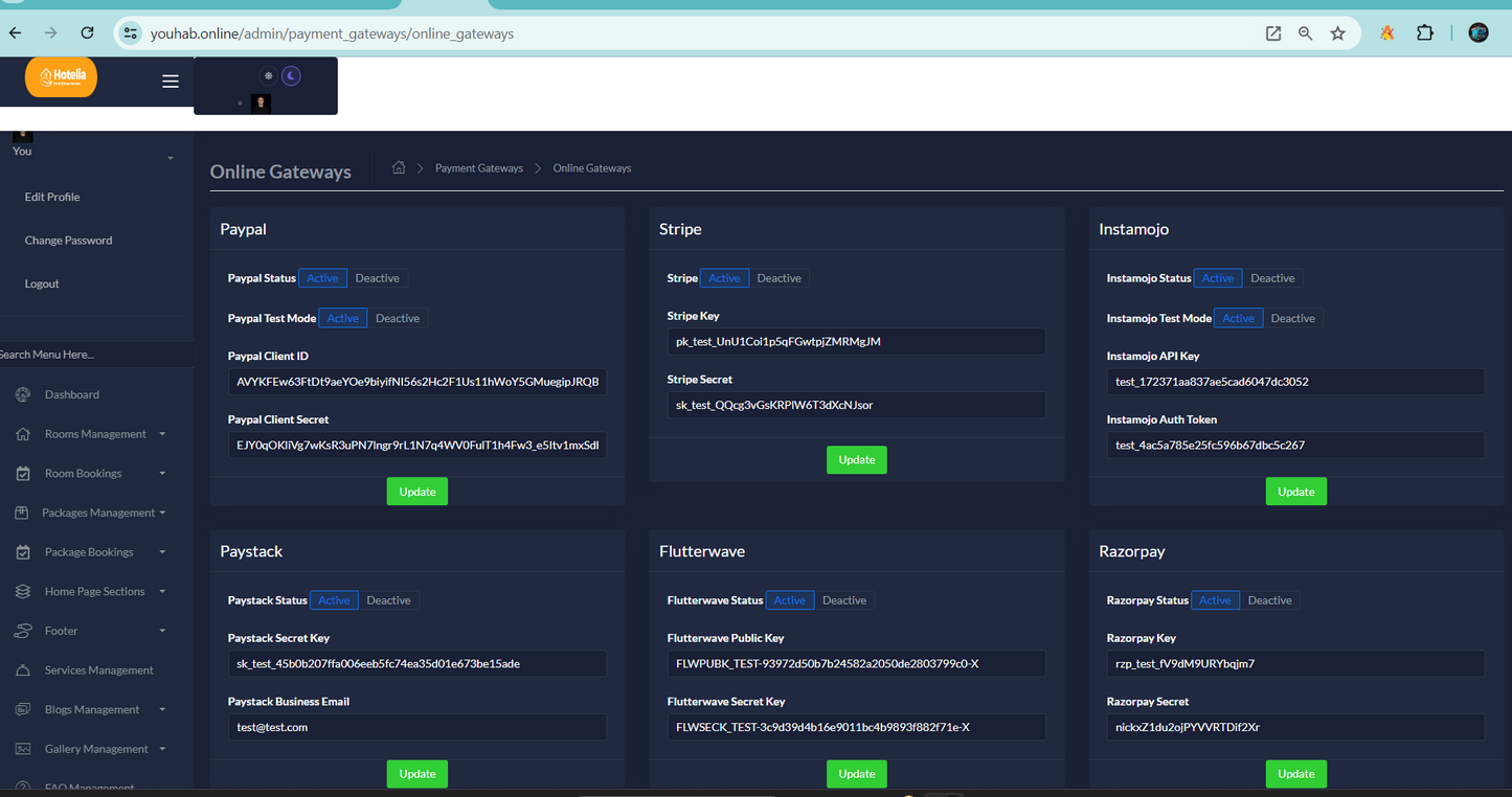 Hotel / Booking / Booking Management Website 2024