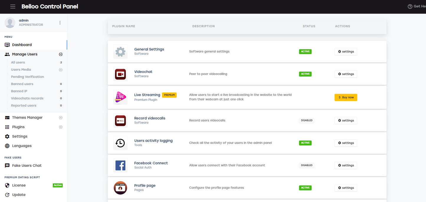 BLO - Complete Social Media Software