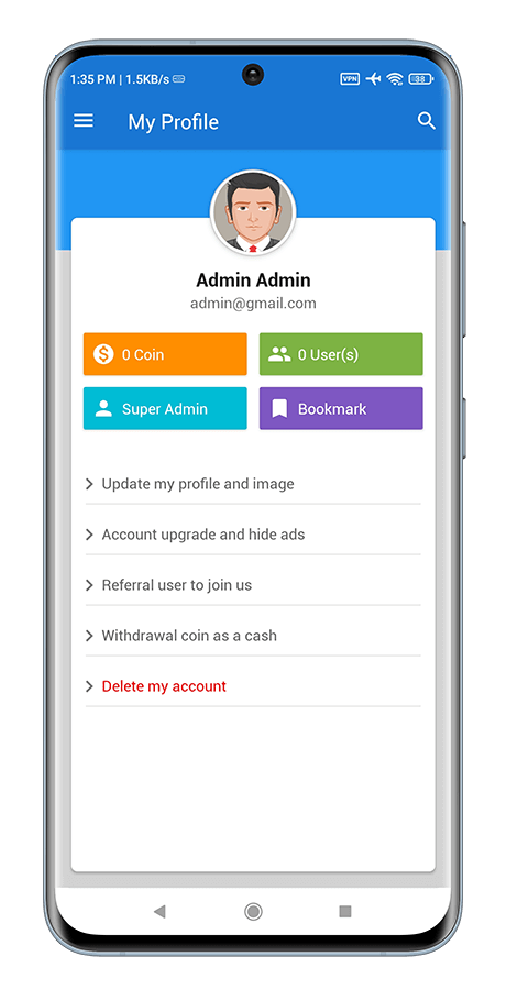 Multi Content Pro (Application and Website)