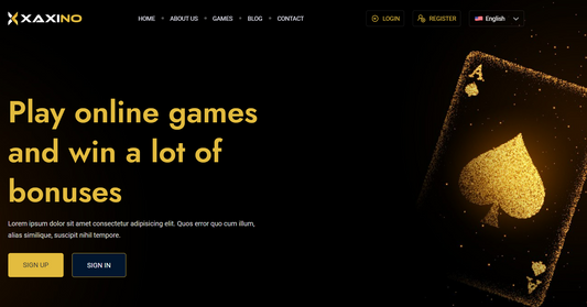 Xaxino - Ultimate Casino Platform v5 2024